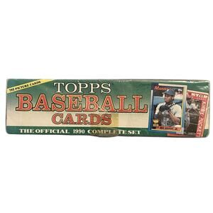 1990 Topps Baseball Complete Set Factory Sealed 792 Cards Ken Griffey Jr
